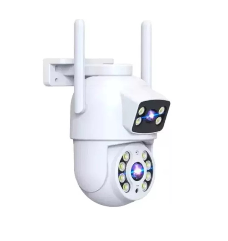 Cámara IP de doble lente con WIFI de 4MP